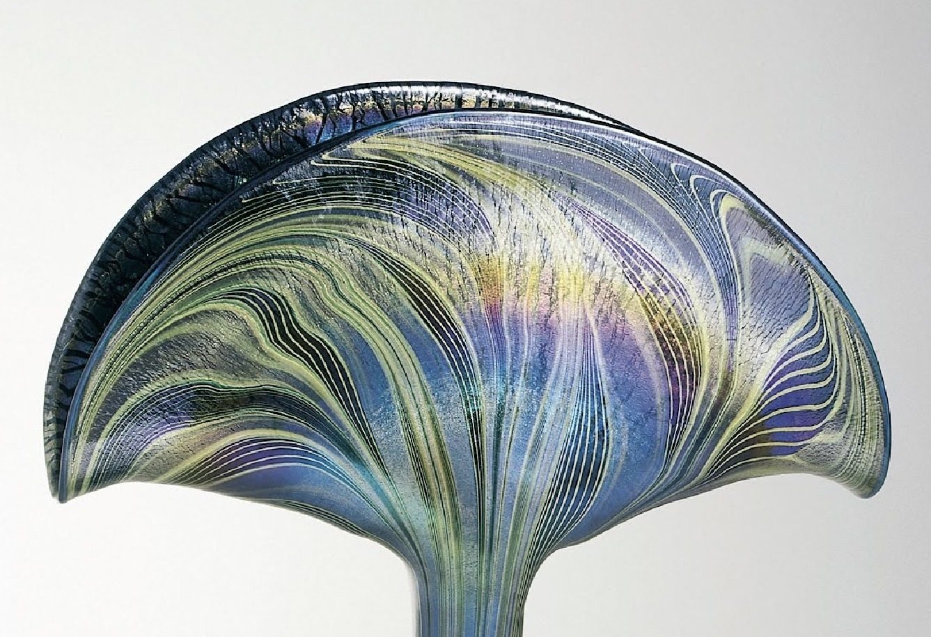 The Peacock Vase by Louis Comfort Tiffany: A Masterpiece of Blown Glass